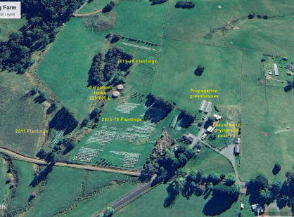 Pepperberry Farm layout