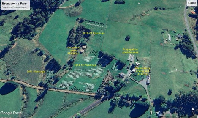 Pepperberry Farm layout